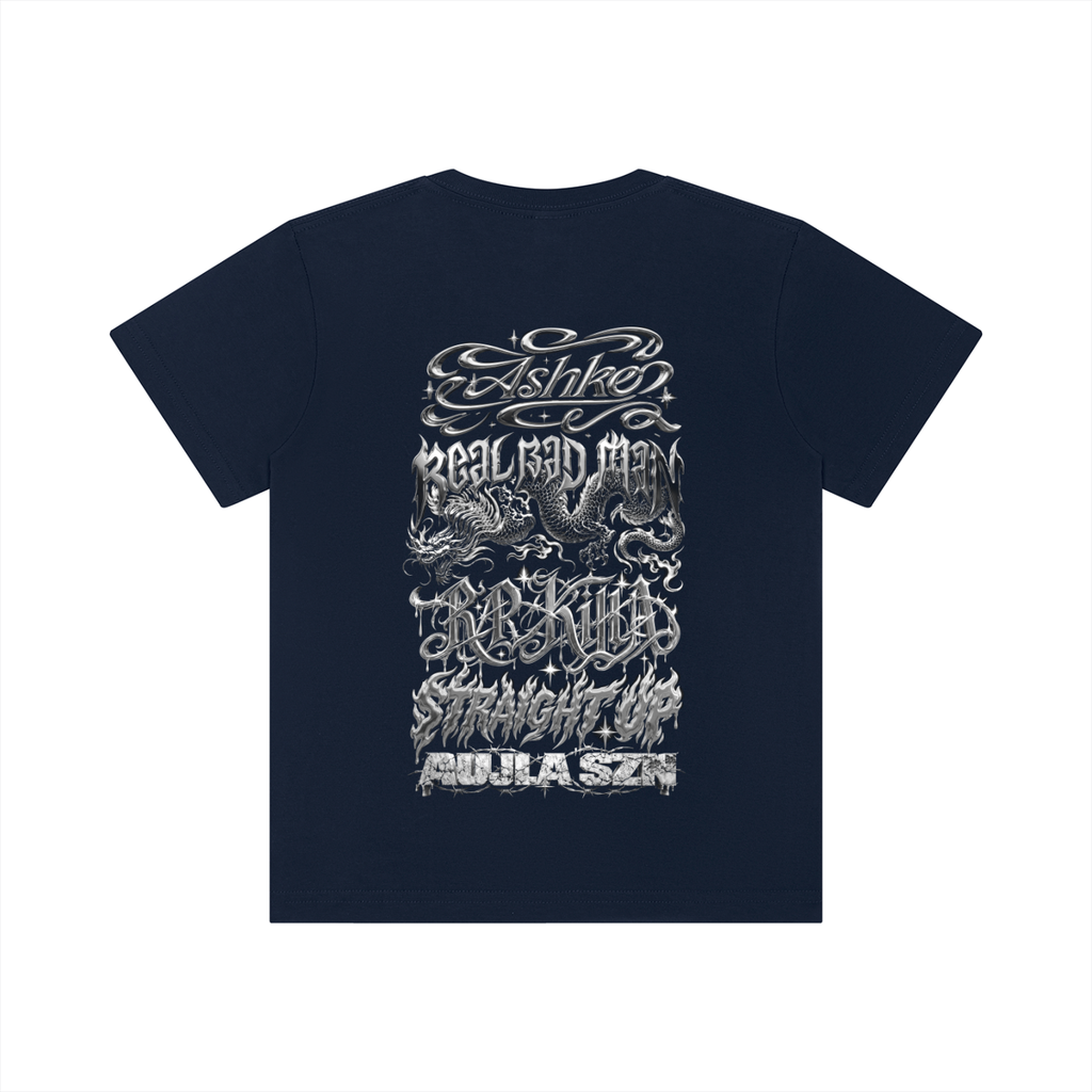 AUJLA SZN CSTM DSGNR Kid's Crewneck Short Sleeve T-Shirt