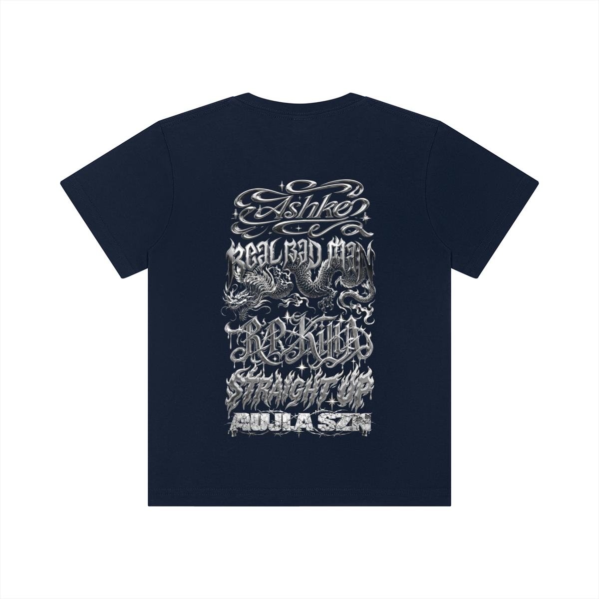 AUJLA SZN CSTM DSGNR Kid's Crewneck Short Sleeve T-Shirt