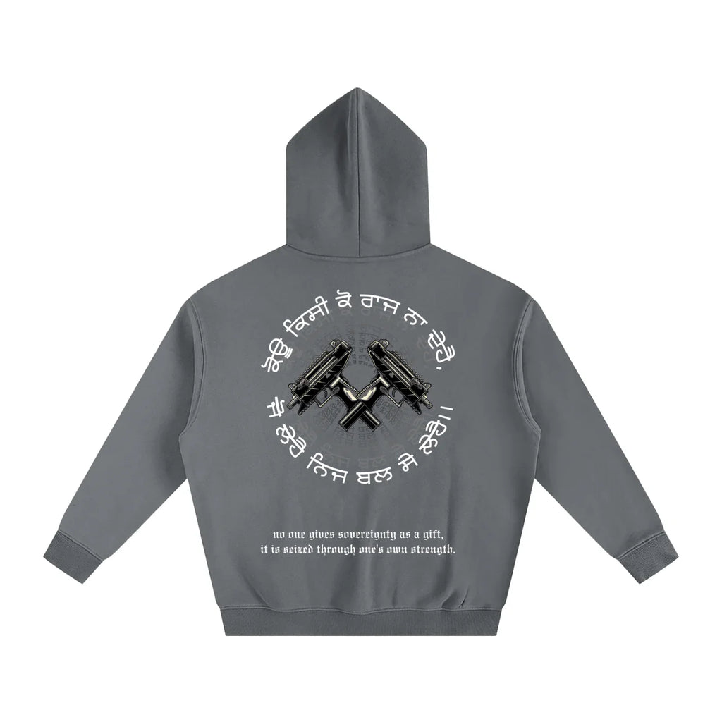 FORCE OF WILL X RisenRetro Oversize Fleeced Hoodie