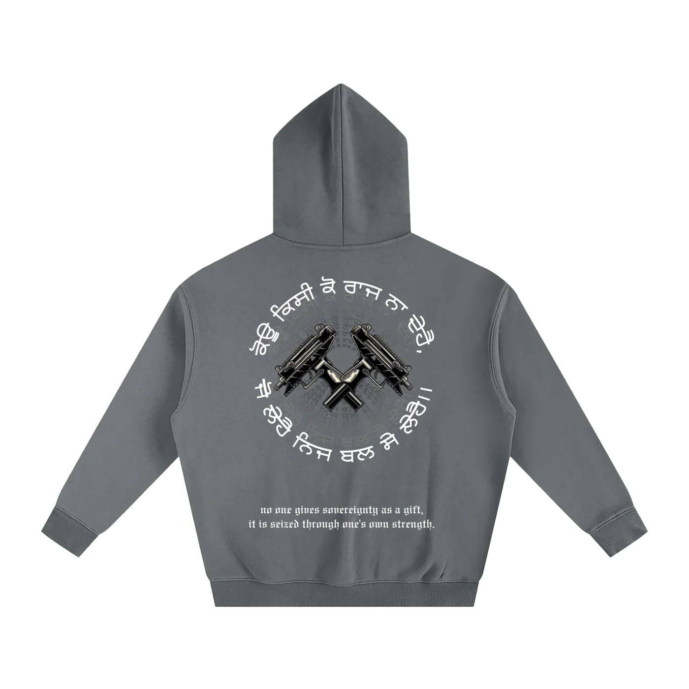 FORCE OF WILL X RisenRetro Oversize Fleeced Hoodie