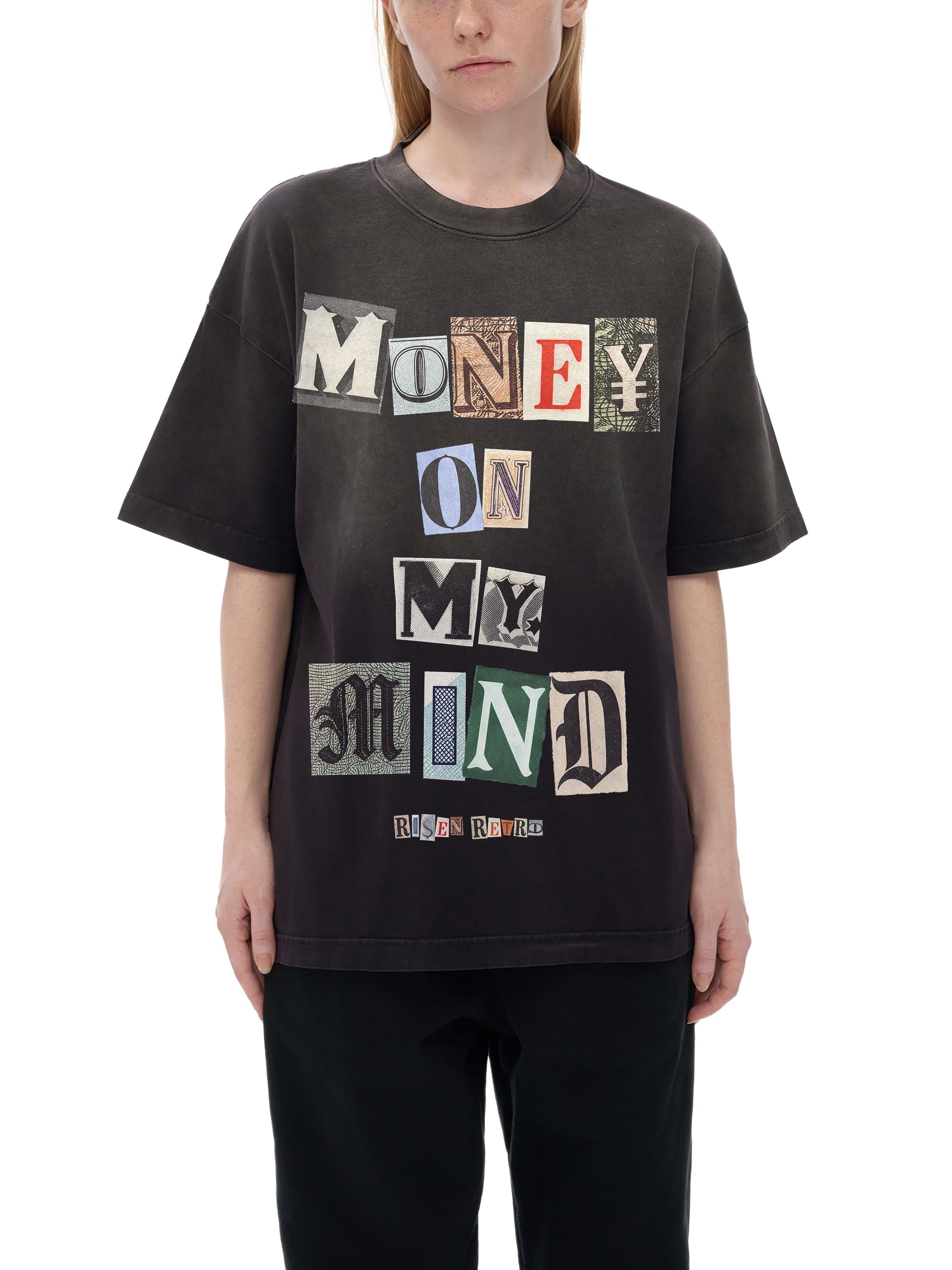 Money on My Mind X RisenRetro Sunfade Edge Gradient T-Shirt