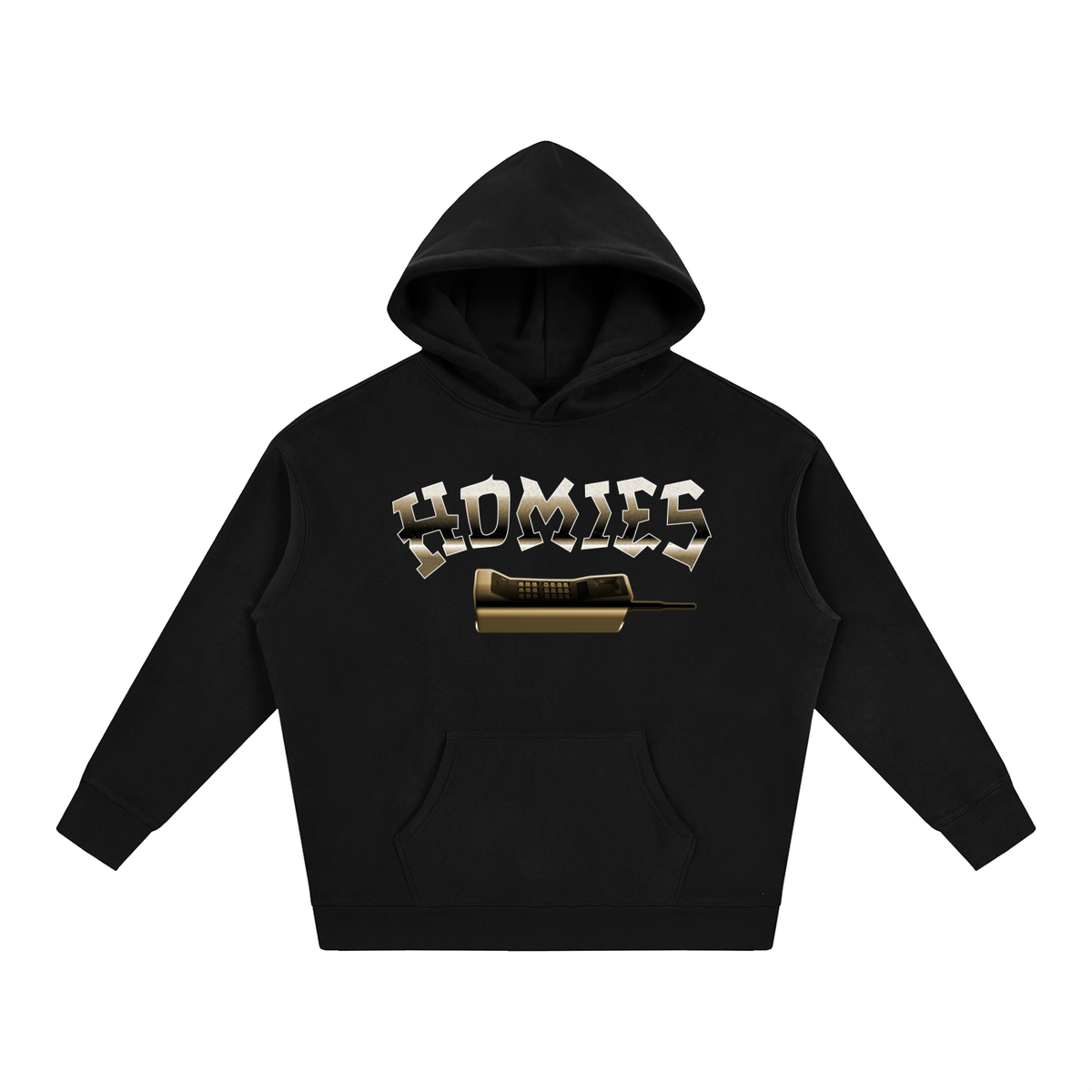 HOMIES 911 X RisenRetro Oversize Fleeced Hoodie
