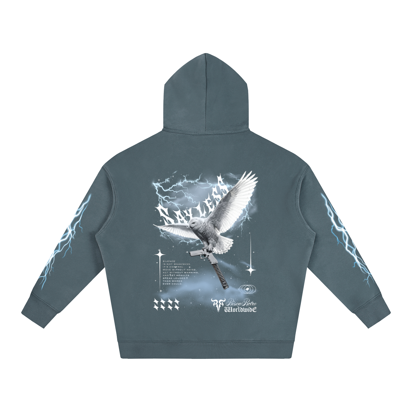 SAYLESS X RISENRETRO Oversize Fleeced Hoodie