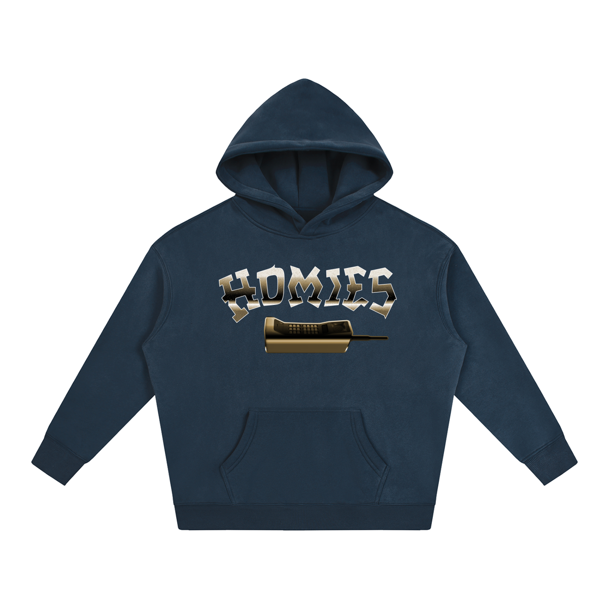 HOMIES 911 X RisenRetro Oversize Fleeced Hoodie