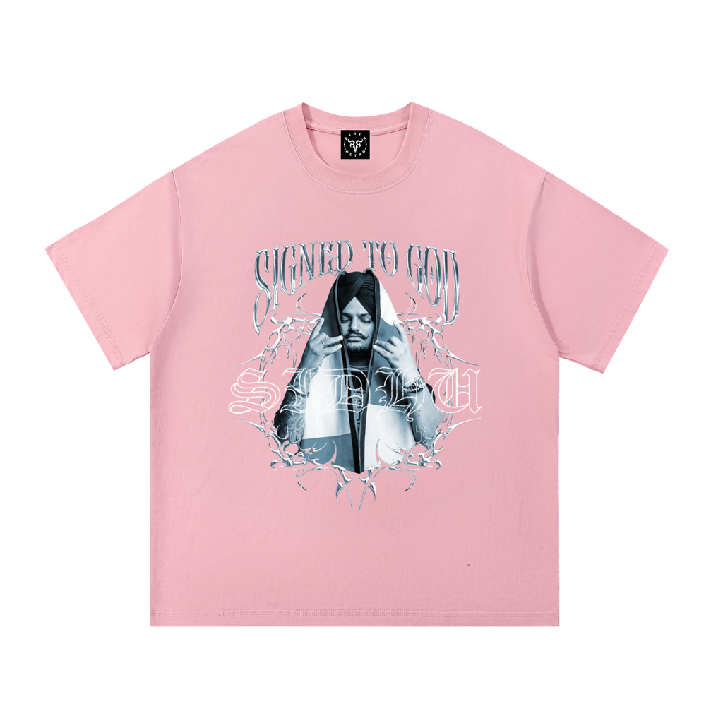 Signed To God | Sidhu Moose Wala | Essential Cotton T-Shirt | RisenRetro