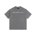 SHER - E -PANJAB NALWA Vintage Washed Oversized Cotton T-Shirt