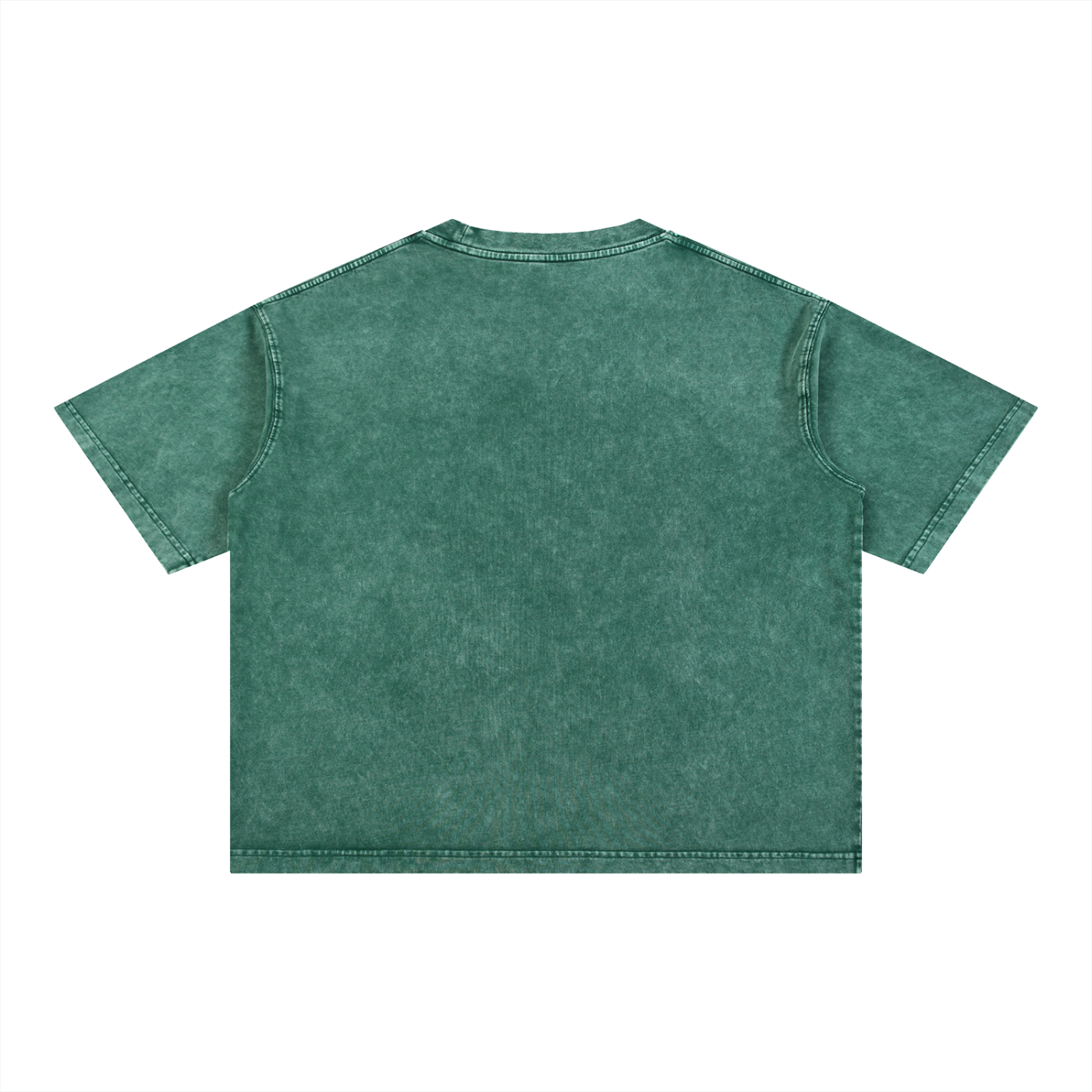 Moose Print S.M.W X RISEN RETRO Wash Boxy Cotton T-Shirt
