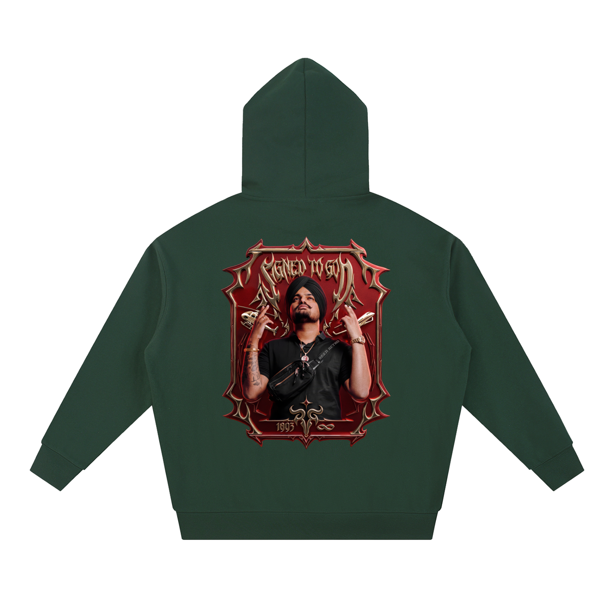 SMW | Signed To God | RisenRetro | Essential Heavyweight Hoodie
