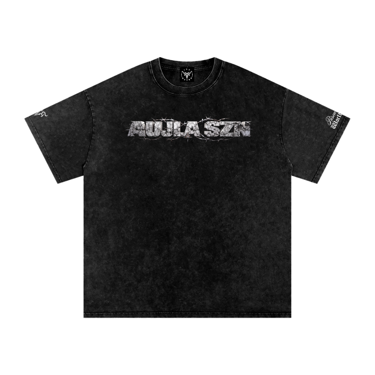 AUJLA SZN Snow Washed Oversized Cotton T-Shirt | RisenRetro