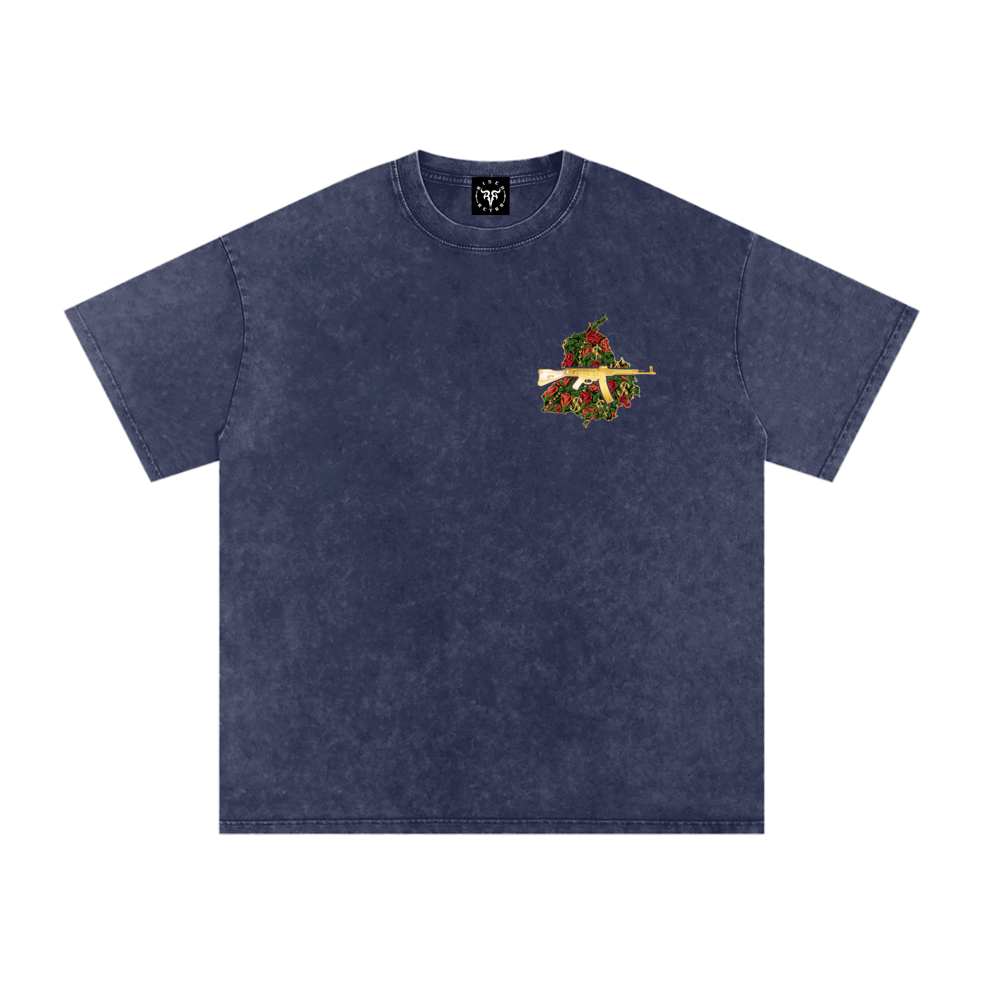Vintage Panjab v4 X RisenRetro Snow Washed Oversized Cotton T-Shirt