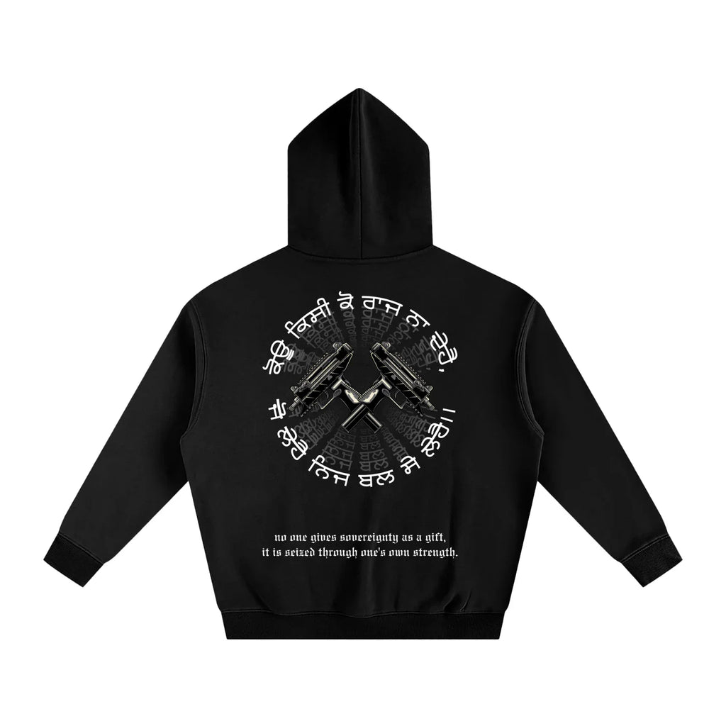 FORCE OF WILL X RisenRetro Oversize Fleeced Hoodie