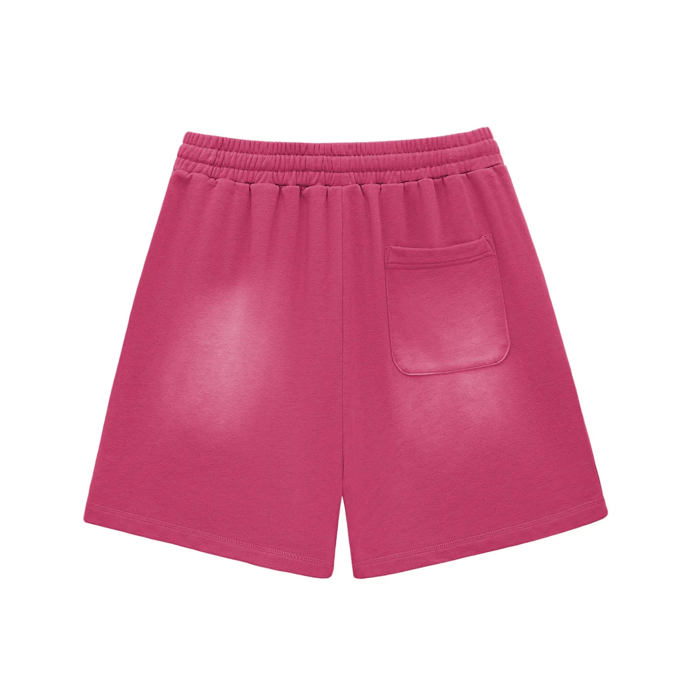 Panjab Bloodline  X Risen Retro Sun Fade Raw Edge Cotton Shorts
