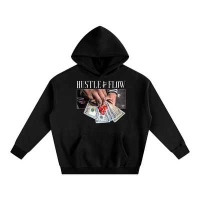 Hustle & Flow X RisenRetro Oversize Fleeced Hoodie