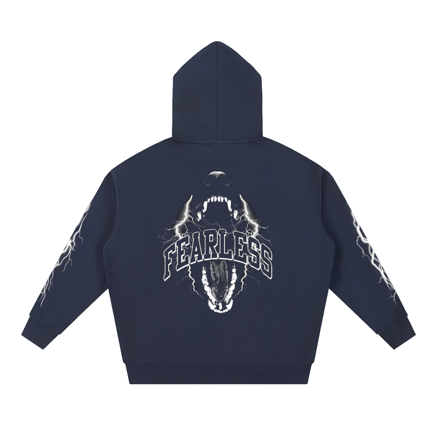 FEARLESS X RISENRETRO DTG Essential Heavyweight Hoodie