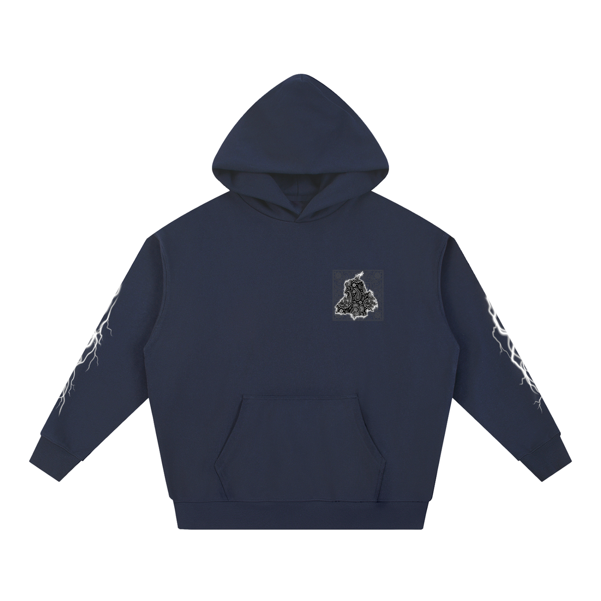 PANJAB BANDANA FLASH Essential Heavyweight Hoodie | RISENRETRO