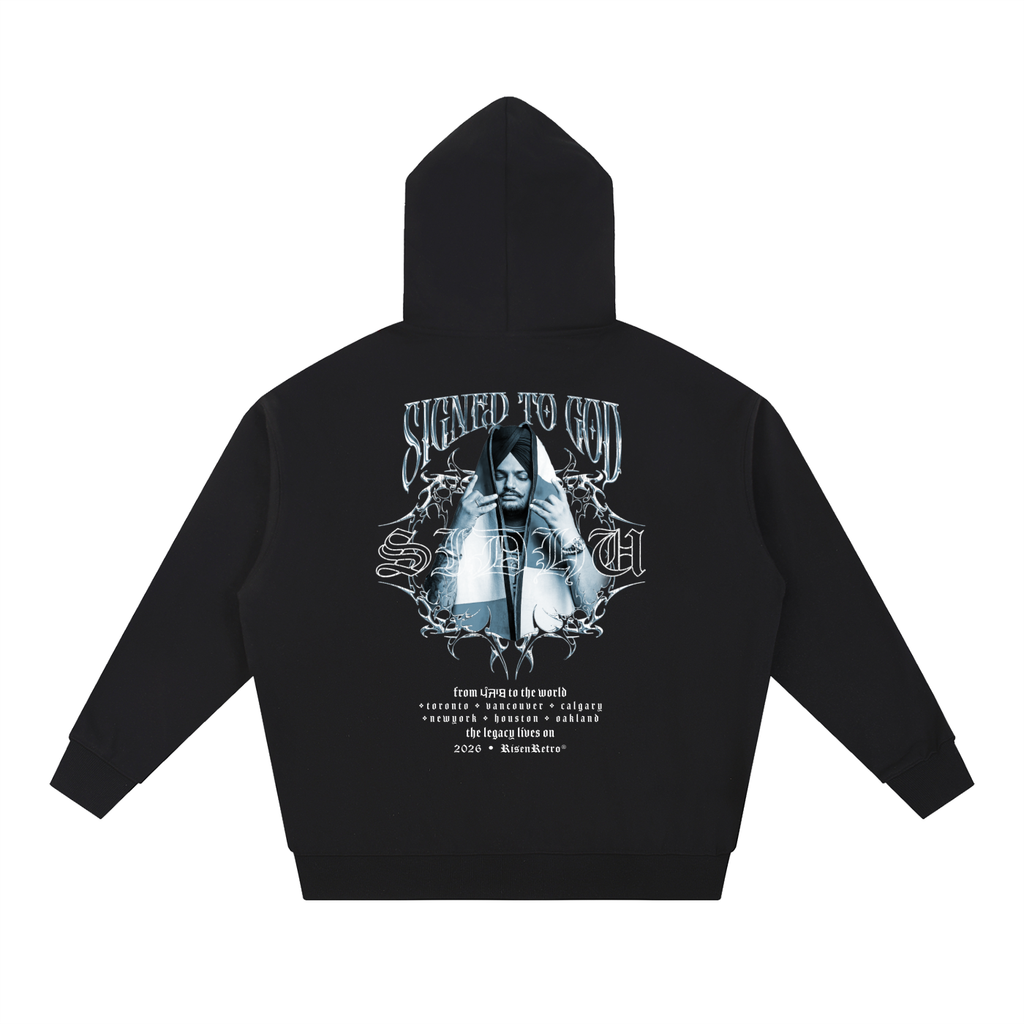 SIGNED TO GOD | Essential Heavyweight Hoodie | SMW | RISENRETRO