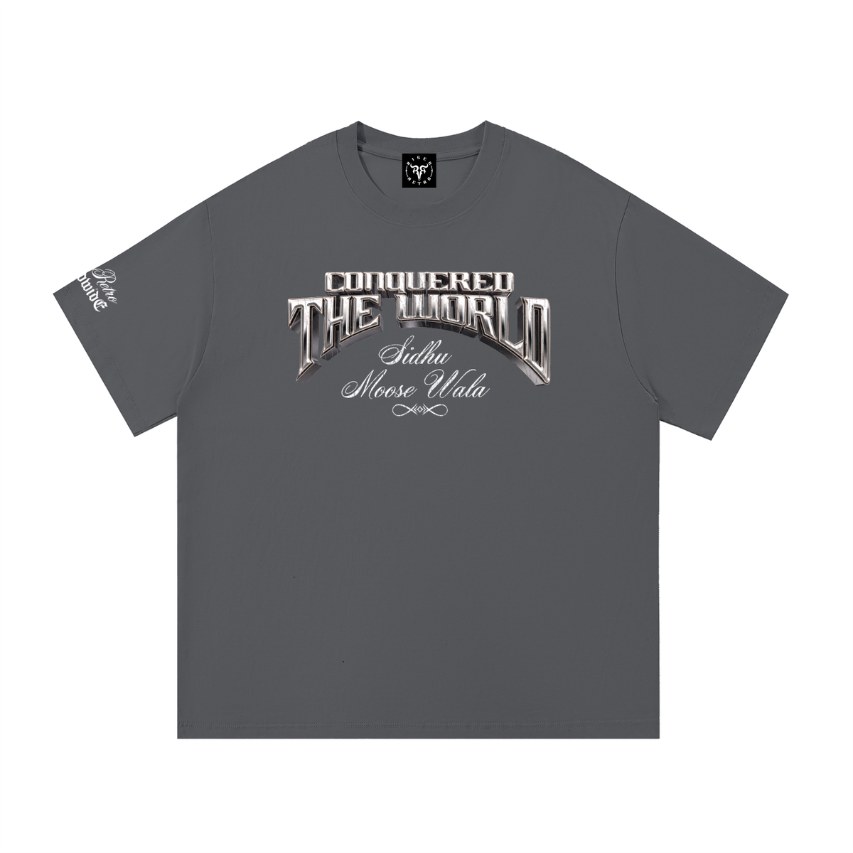 CONQUERED THE WORLD |  Essential Cotton T-Shirt | Sidhu Moose Wala