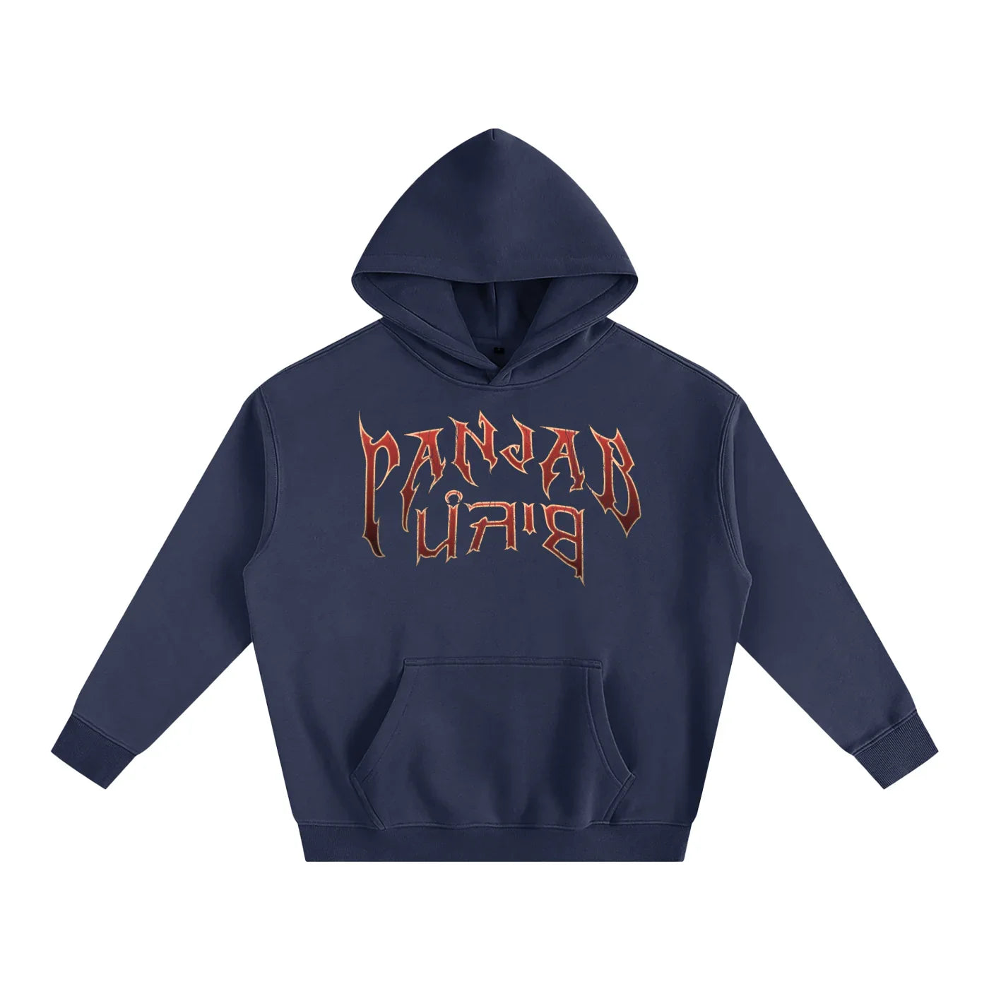 Panjab Bloodline X RisenRetro Oversize Fleeced Hoodie
