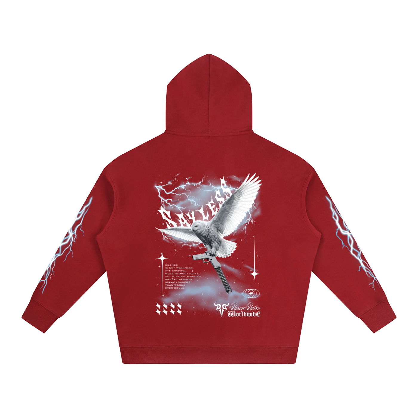 SAYLESS V2 X RisenRetro Oversize Fleeced Hoodie