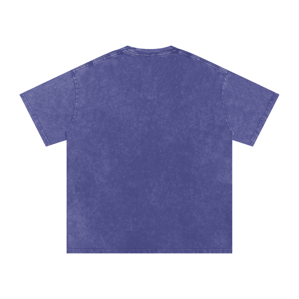 TRUST THE PROCESS x Snow Washed Oversized Cotton T-Shirt