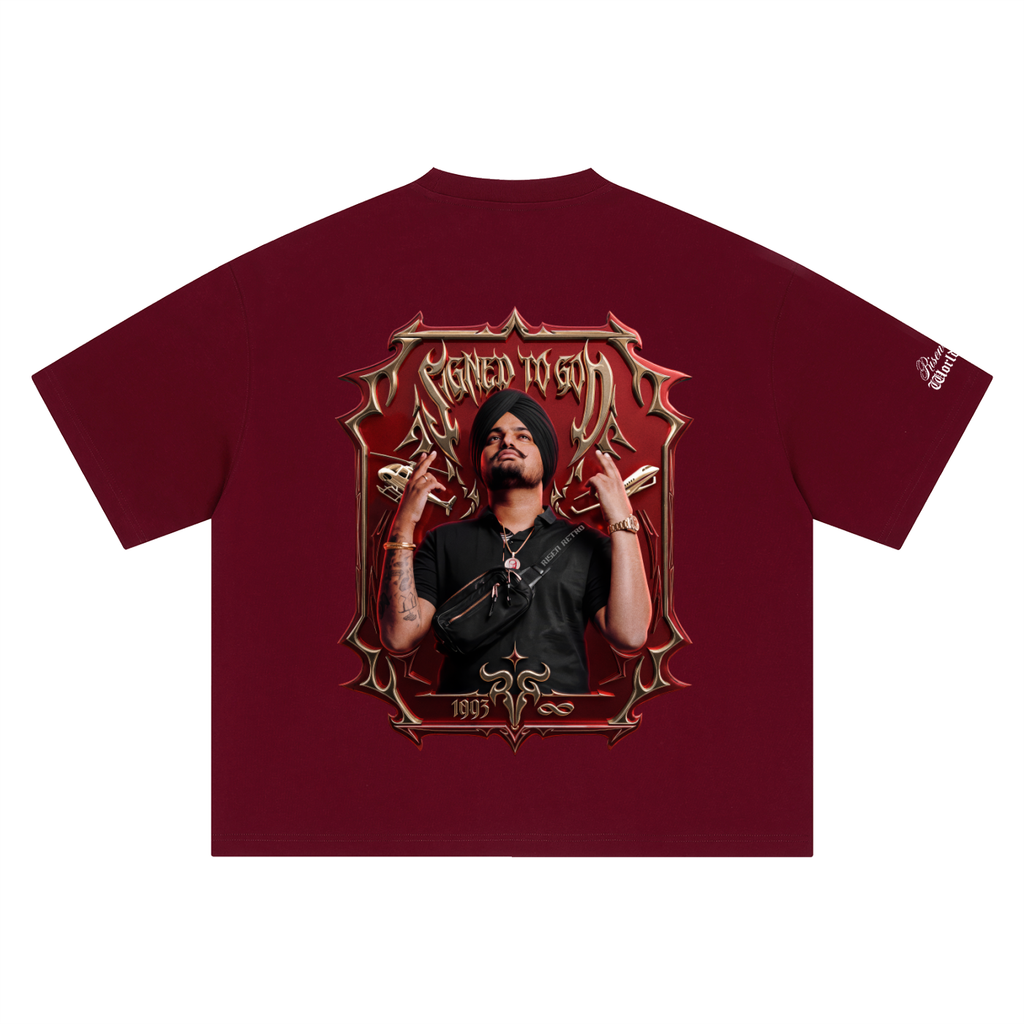 SMW | Signed To God | Boxy Oversized PREMIUM+ T-Shirt