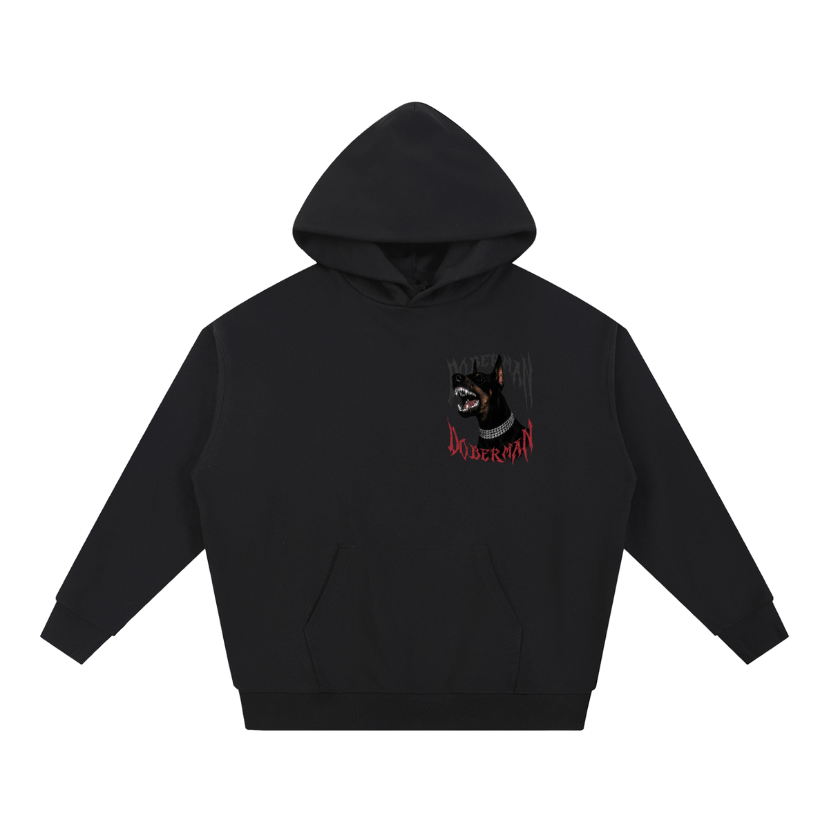 Dobermann X RisenRetro Essential Heavyweight Hoodie