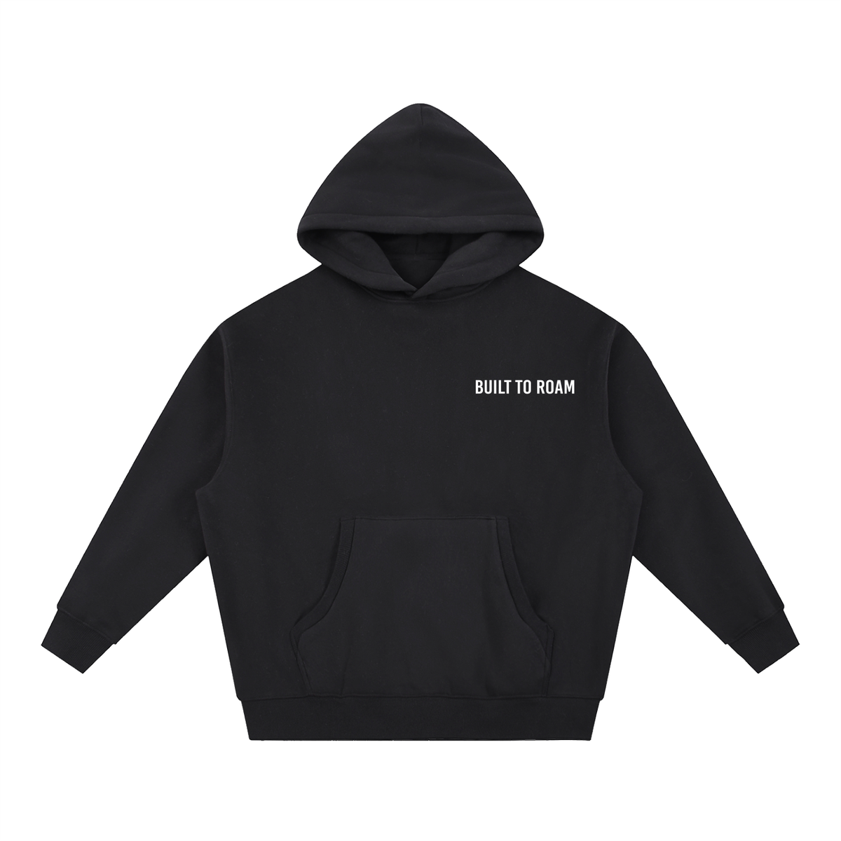 BUILT TO ROME | RisenRetro | Essential Oversized Boxy Fit Fleece Hoodie