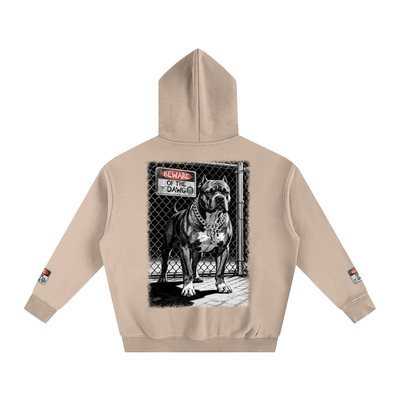 Beware of the Dawg X RisenRetro Oversize Fleeced Hoodie