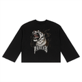 TIGER ROAR V3 x Risen Retro Unisex Waffle Raw Edge T-Shirt