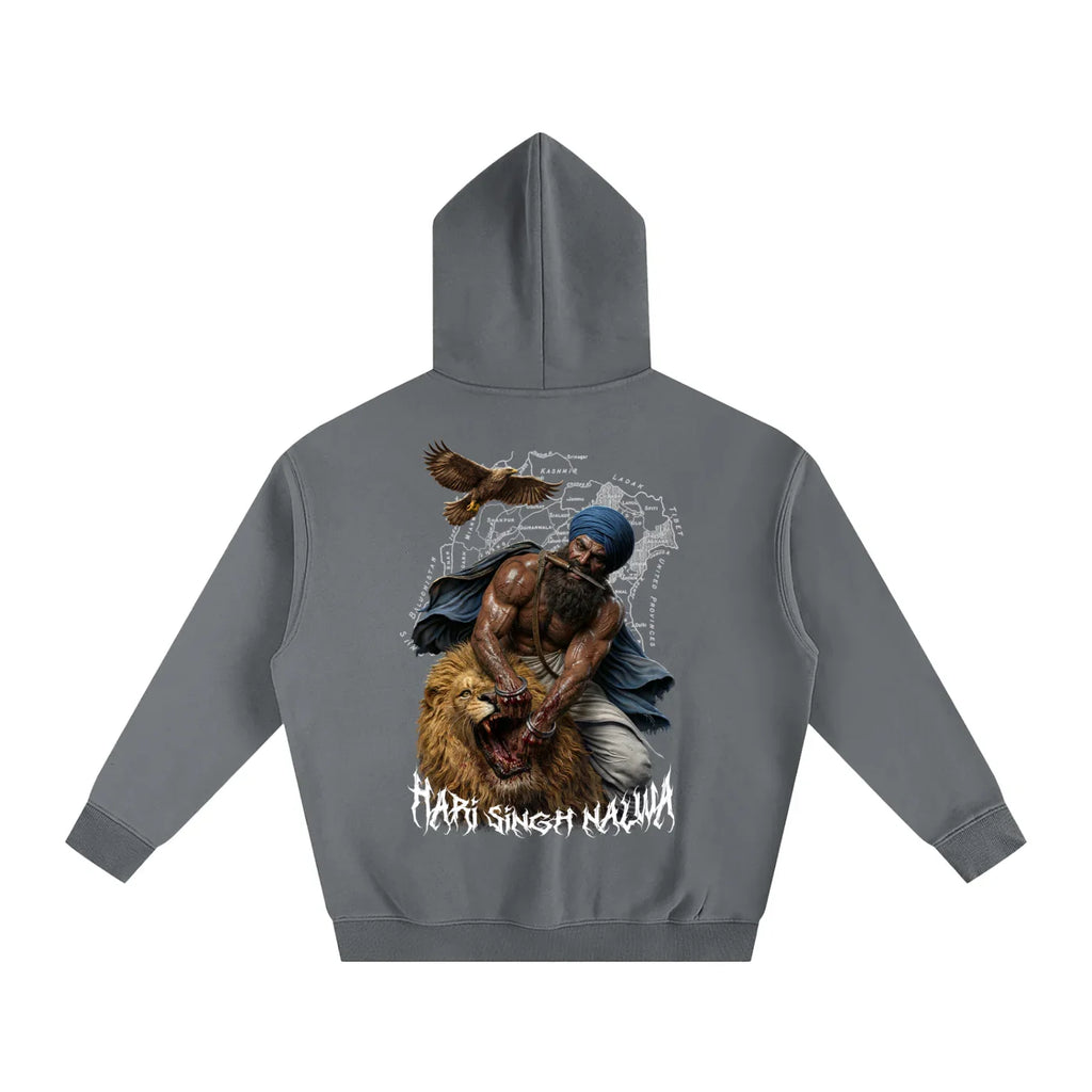 Sher-e-Punjab: Nalwa Edition Oversize Fleeced Hoodie