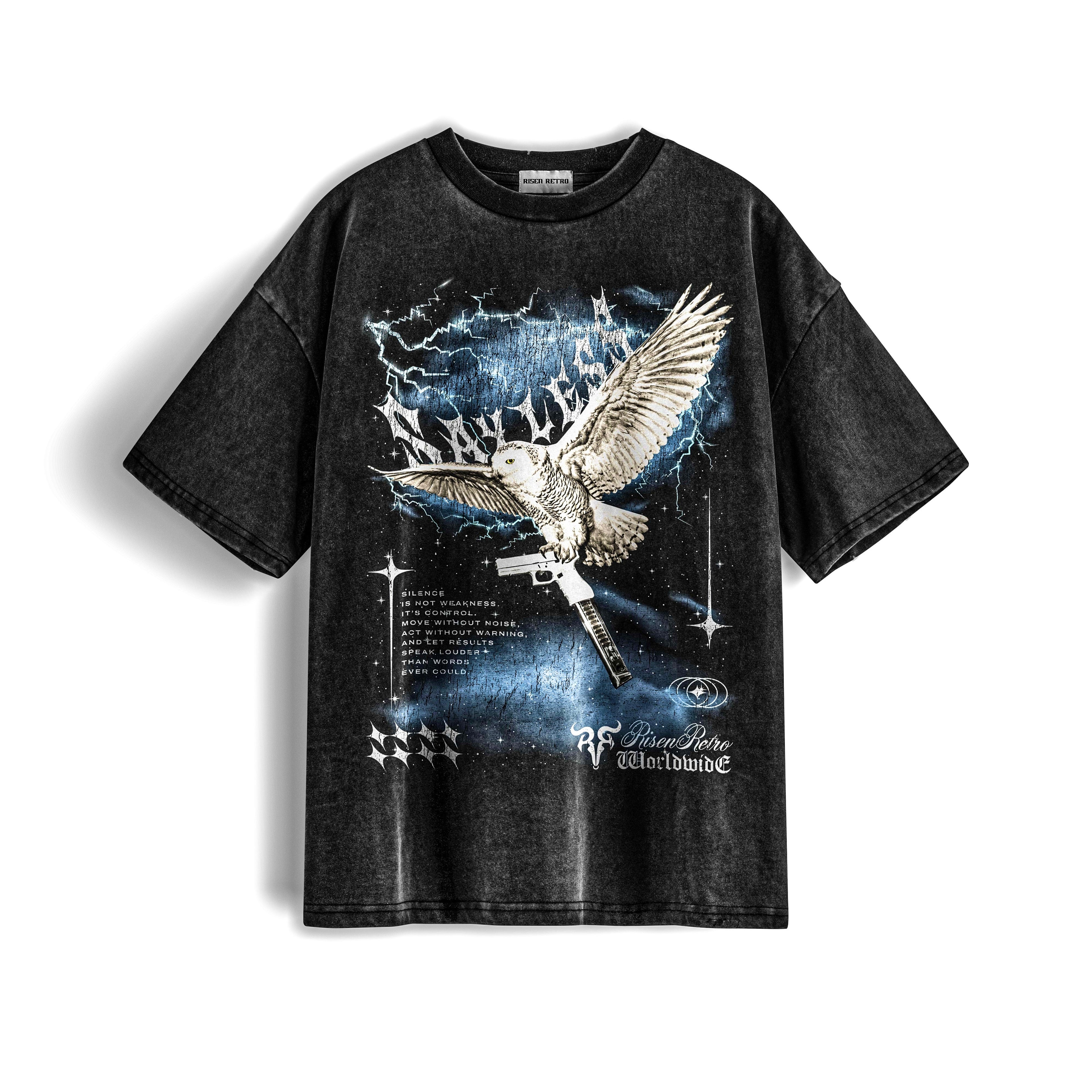 SAYLESS 2 X RisenRetro Snow Washed Oversized Cotton T-Shirt
