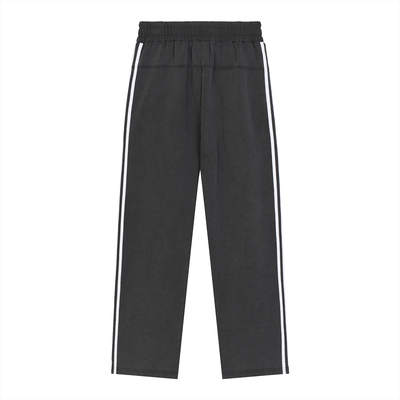 RisenRetro Snow Washed Contrast Tape Sweatpants