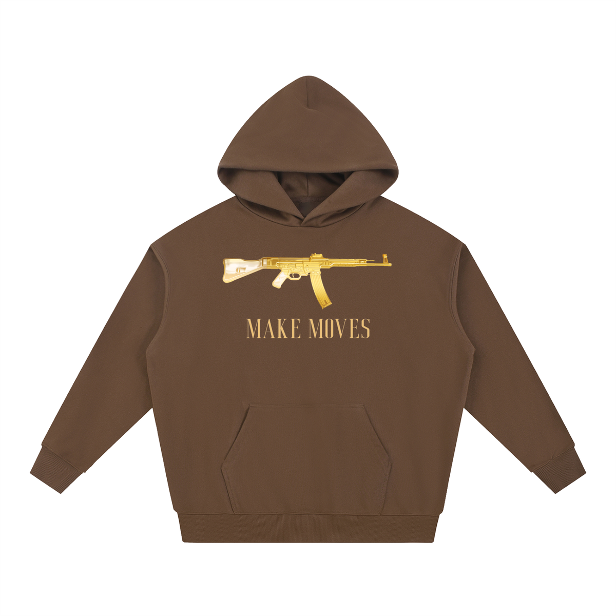 Make Moves | Essential Heavyweight Hoodie | RisenRetro