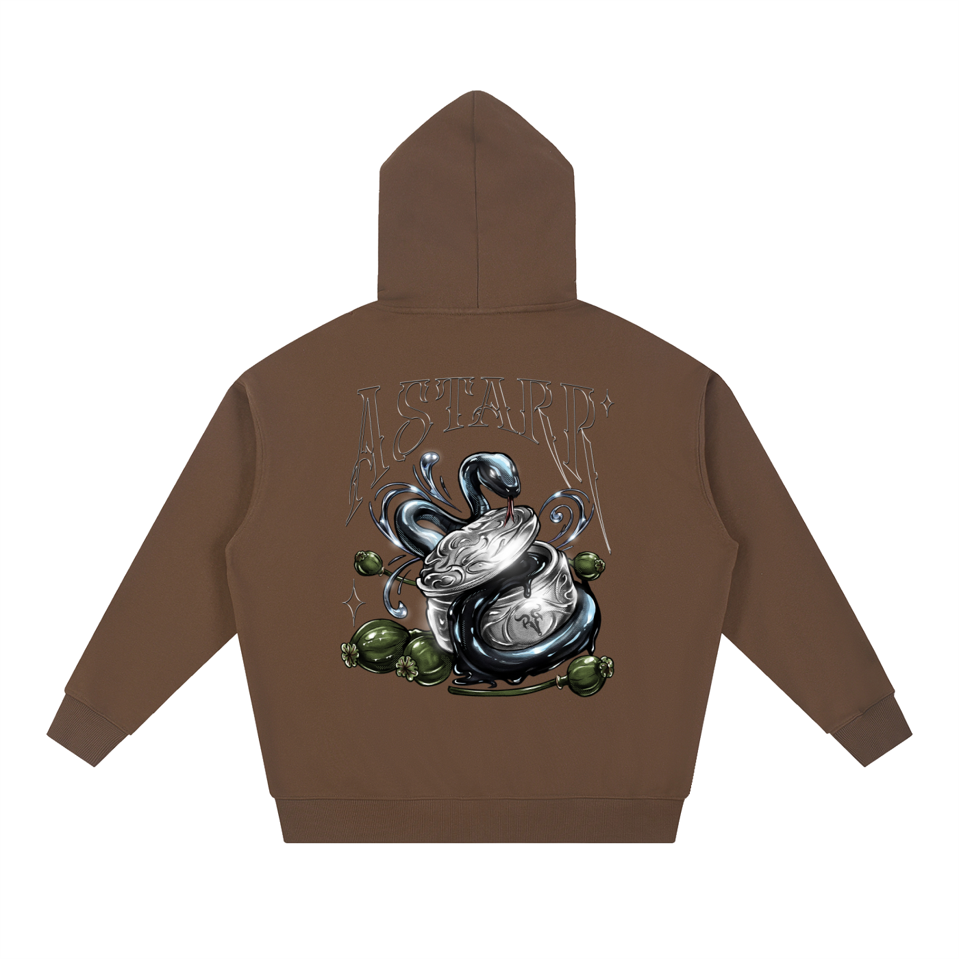 NAAGNI X RISENRETRO Essential Heavyweight Hoodie