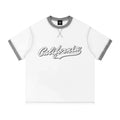 California X Risen Retro Contrast-Stitched Cotton T-Shirt