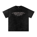 JASWANT SINGH KHALRA Washed Oversized Cotton T-Shirt