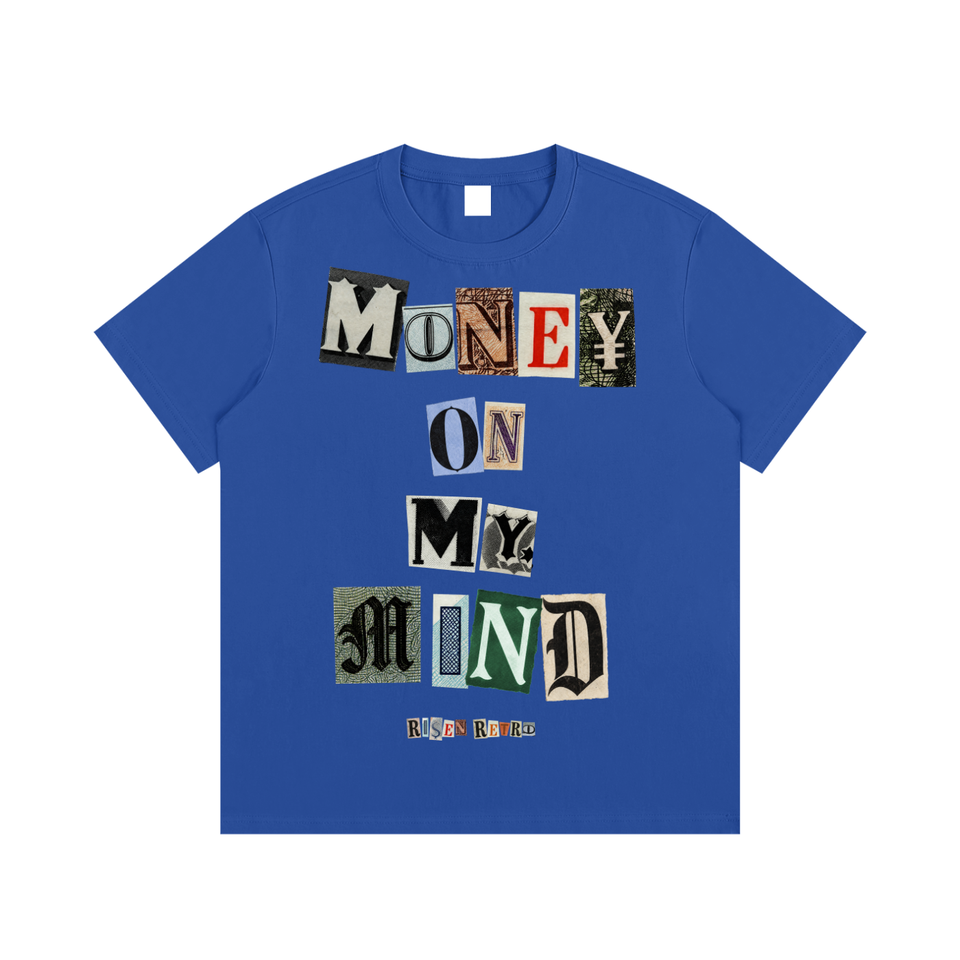 MONEY ON MY MIND X RISEN RETRO Essential Cotton T-Shirt