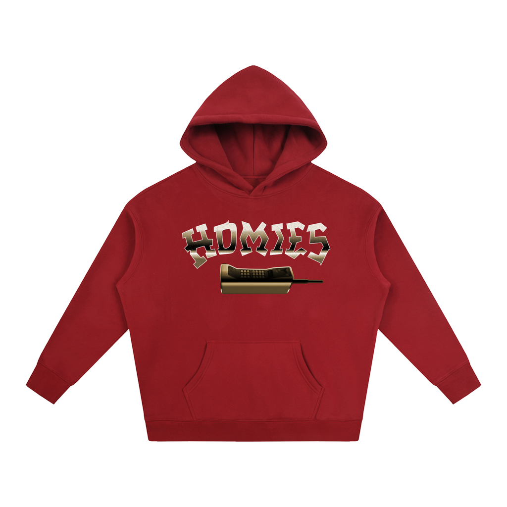 HOMIES 911 X RisenRetro Oversize Fleeced Hoodie
