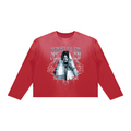 SIGNED TO GOD | Unisex Sunfade Boxy Long Sleeve T-Shirt | RISENRETRO | SMW