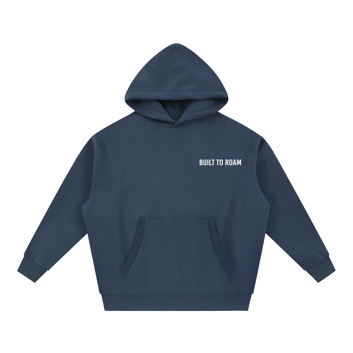 BUILT TO ROME | RisenRetro | Essential Oversized Boxy Fit Fleece Hoodie