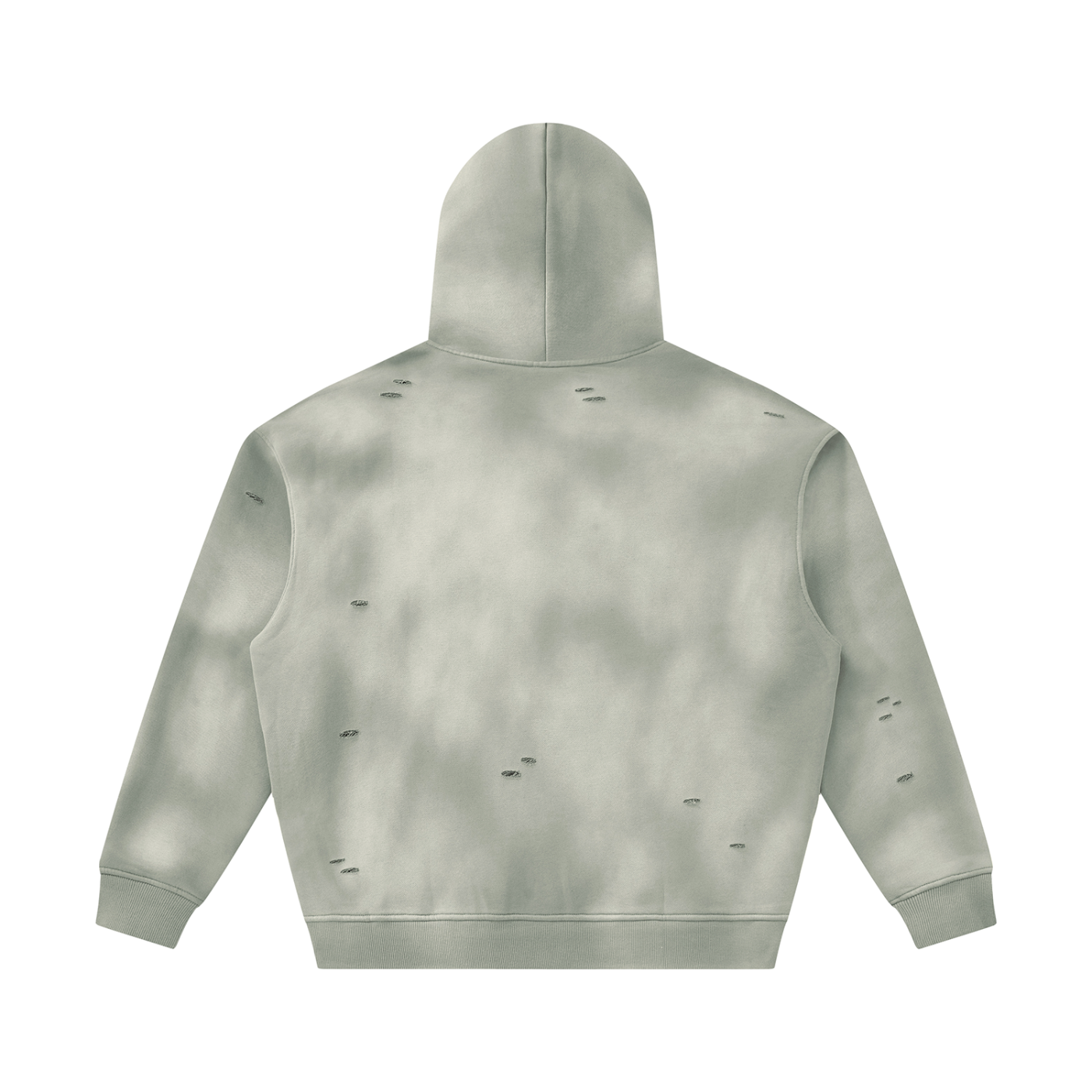 RISENRETRO X Unisex Sunfade Frayed Fleece tracksuit