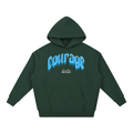 Courage  Essential Heavyweight Hoodie | RisenRetro