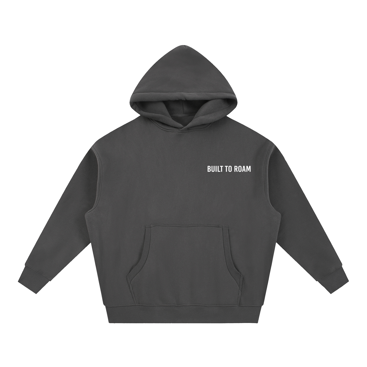 BUILT TO ROME | RisenRetro | Essential Oversized Boxy Fit Fleece Hoodie