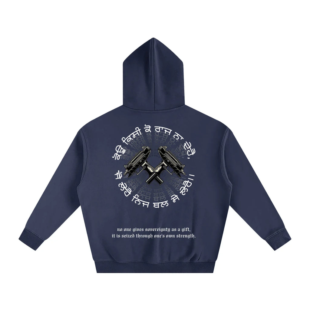 FORCE OF WILL X RisenRetro Oversize Fleeced Hoodie