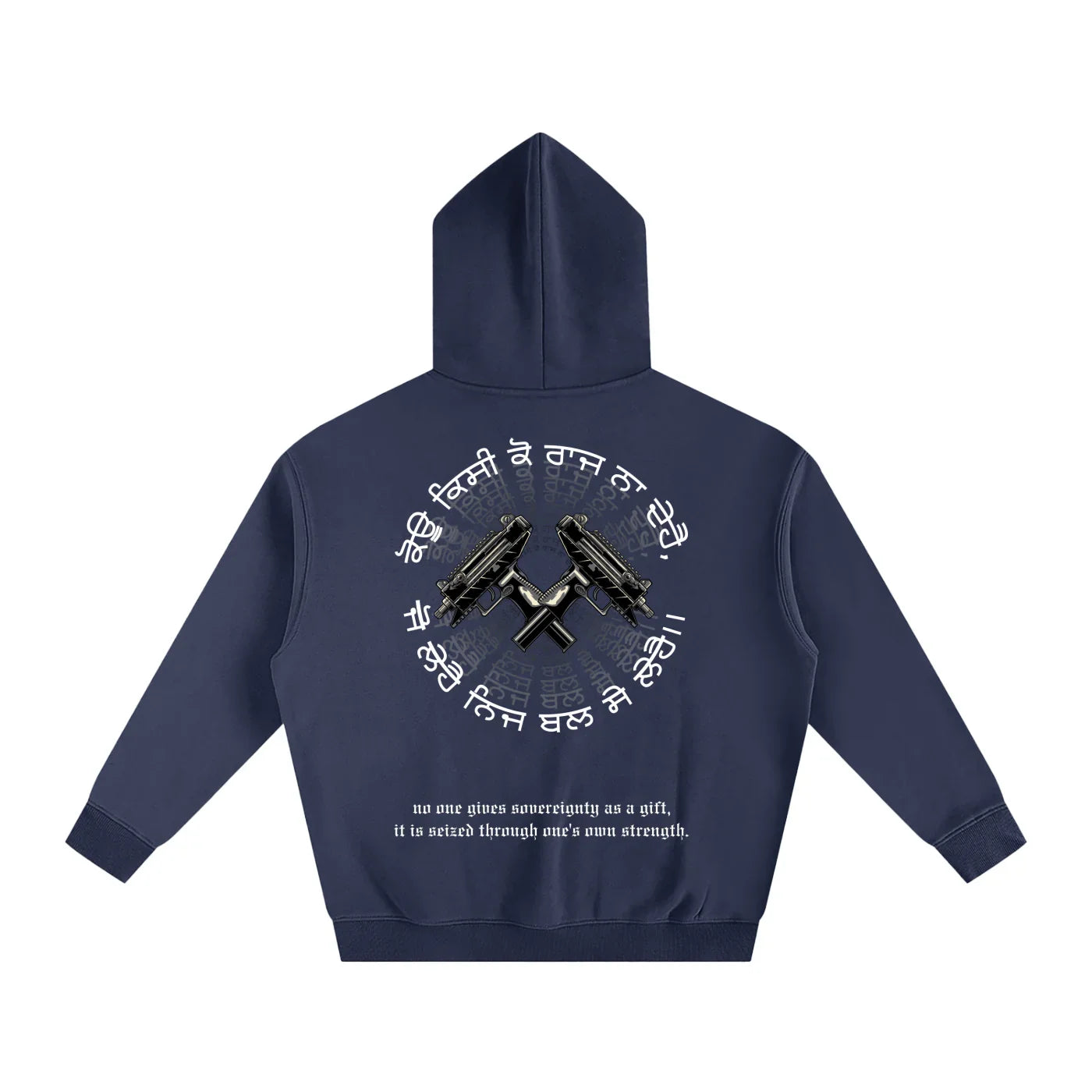 FORCE OF WILL X RisenRetro Oversize Fleeced Hoodie