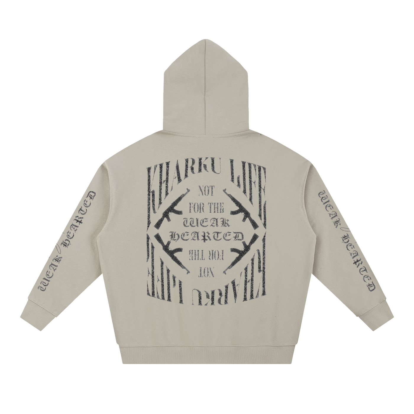 Kharku Life V2 Essential Heavyweight Hoodie | RisenRetro