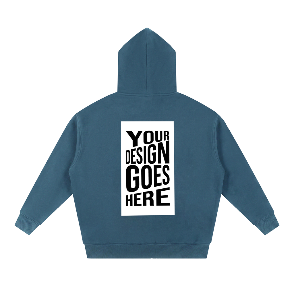 CUSTOM ORDER | RISENRETRO | Essential Oversized Boxy Fit Fleece Hoodie