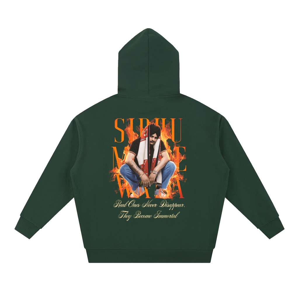 SIDHU MOOSE WALA X RISENRETRO Essential Heavyweight Hoodie