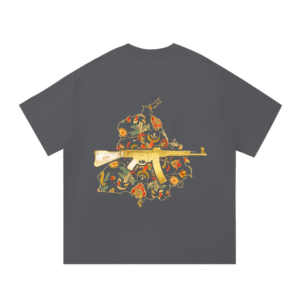 Vintage Panjab X RisenRetro Heavyweight Unisex Essential Cotton T-Shirt