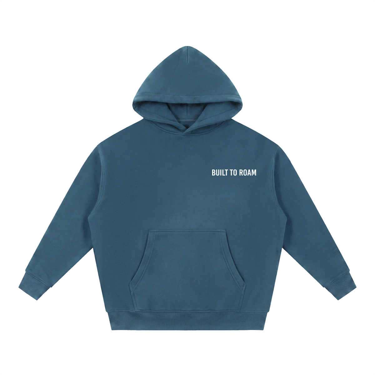 BUILT TO ROME | RisenRetro | Essential Oversized Boxy Fit Fleece Hoodie